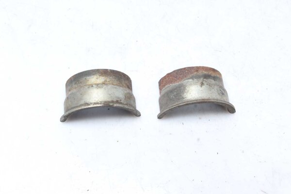 Abrazaderas del soporte del colector Kawasaki Z 440 Ltd KZ440A 80-83