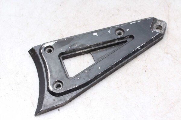 Footrest retaining plate on the left Kawasaki GPZ 550 Unitrak KZ550B/H 82-83