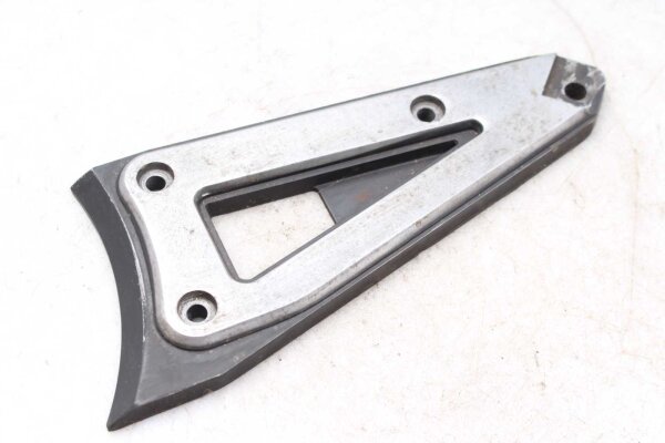 Front left footrest retaining plate Kawasaki Z 550 F KZ550B/A 82-84