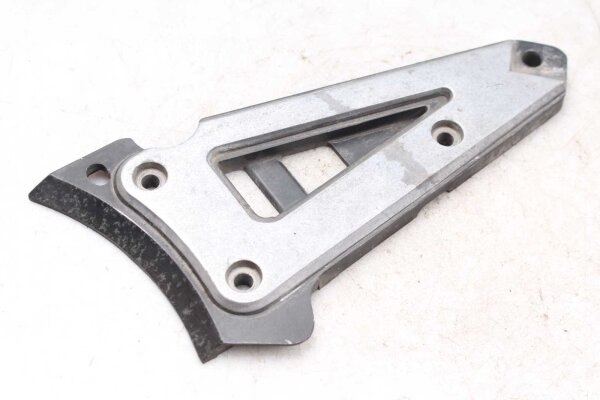 Voorkant voetsteunhouderplaat rechts Kawasaki Z 550 F KZ550B/A 82-84