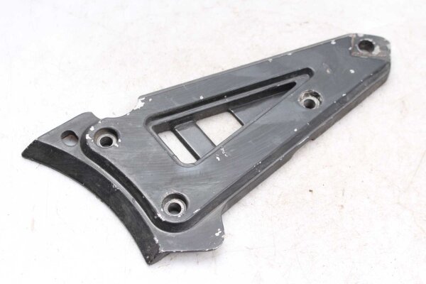 Placa de sujeción del reposapiés en la parte delantera derecha Kawasaki Z 550 F KZ550B/A 82-84