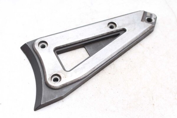 Piastra fissaggio pedana anteriore sinistra Kawasaki Z 550 F KZ550B/A 82-84