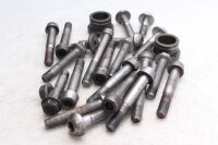 Sekoitettu paljon jäljellä olevia osia Triumph...