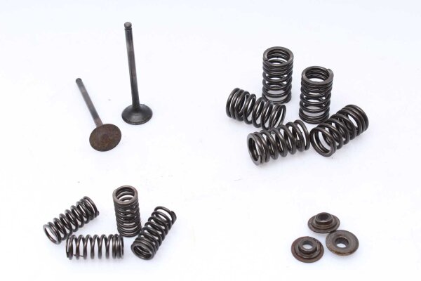 Cylinder head valves valve springs Kawasaki GPZ 900 R ZX900A/1-6 84-89