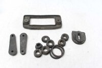 Sekoitettu paljon jäljellä olevia osia Kawasaki...