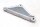 Footrest retaining plate on the left Kawasaki Z 550 Ltd KZ550B/C 80-83
