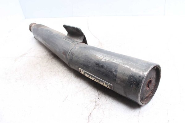 Exhaust silencer left Kawasaki GPZ 750 Unitrak ZX750A3 83-85