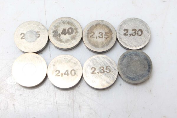 Nokka-akselin venttiililevyt Kawasaki Z 550 KZ550A/A 80-83