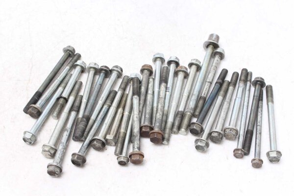 Lotto misto di parti rimanenti Kawasaki GPZ 750 Unitrak ZX750A3 83-85