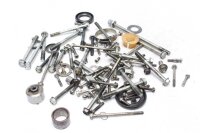 Sekoitettu paljon jäljellä olevia osia Kawasaki Z 440 Ltd KZ440A 80-83