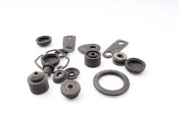 Sekoitettu paljon jäljellä olevia osia Kawasaki GPZ 750 Unitrak ZX750A3 83-85