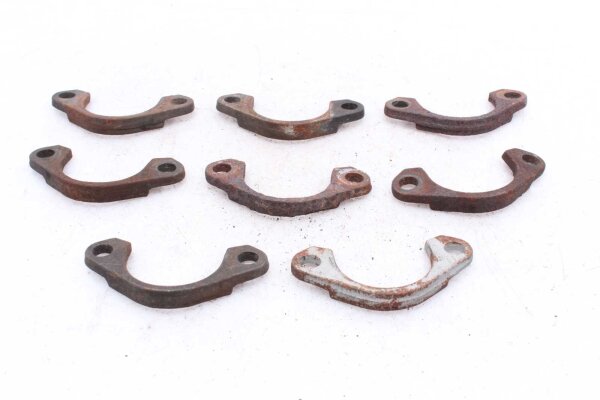 Soporte de media luna para colector Kawasaki GPZ 900 R ZX900A/1-6 84-89