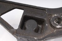 Jalkatuen kiinnityslevy vasemmalla Kawasaki Z 750 Turbo ZX750E 84-85