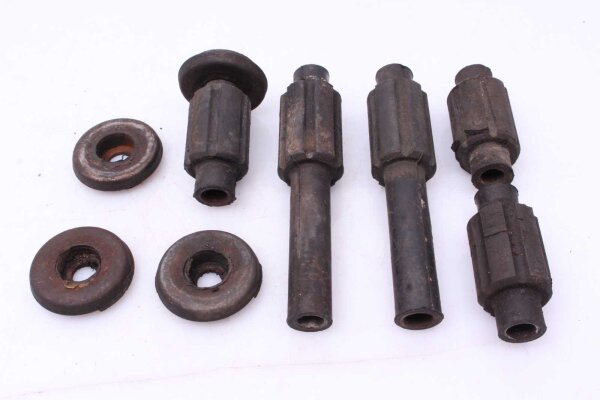 Sekoitettu joukko jalkatuen kiinnityslevyjä Kawasaki Z 1000 ST KZT00E 79-80