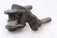 Piastra fissaggio pedana anteriore sinistra Kawasaki GPZ 750 Unitrak ZX750A3 83-85