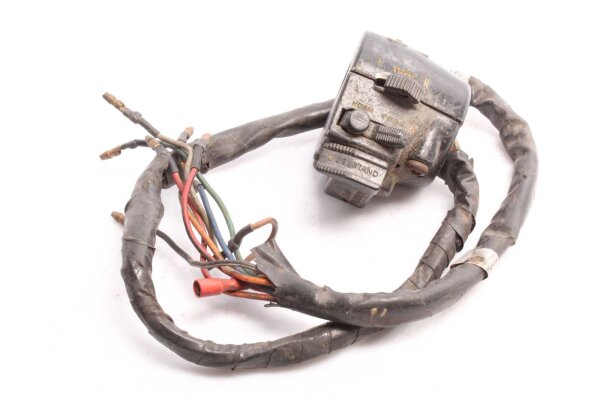 Ohjaustangon kytkimen ohjaustangon kiinnitys vasemmalla Kawasaki Z 400 S Twin KZ400S 75-77