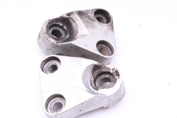 Plaque de retenue de repose-pieds avant gauche droite Yamaha FZR 600 3HE 89-93