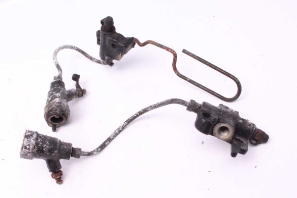 Bromsslang främre bromsledning Kawasaki GPZ 1100 Unitrak KZT10B-B 83-85