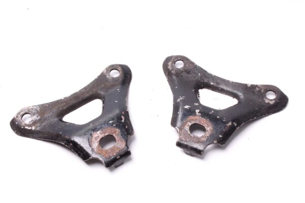 Piastra fissaggio pedana posteriore destra sinistra Yamaha XS 400 2A2 77-84