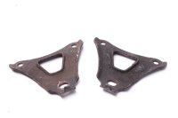 Piastra fissaggio pedana posteriore destra sinistra Yamaha XS 400 2A2 77-84