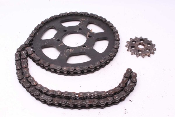 Ketjusarjan vaihde Kawasaki Z 750 Turbo ZX750E 84-85