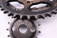 Engranaje del kit de cadena Kawasaki GPZ 750 Unitrak ZX750A3 83-85