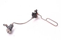 Jarrusatulan vaijerin ohjain edessä vasemmalla Kawasaki GPZ 750 Unitrak ZX750A3 83-85