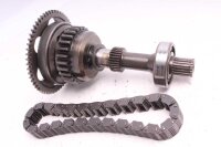 Gearbox Shaft Gear Kawasaki GPZ 550 Unitrak ZX550A 84-89