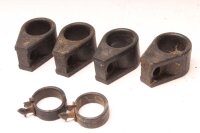 Sekoitettu paljon jäljellä olevia osia Kawasaki...