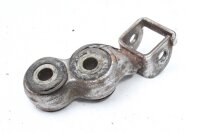 Placa de sujeción del reposapiés en la parte delantera derecha Yamaha XV 750 Virago 4FY 92-94