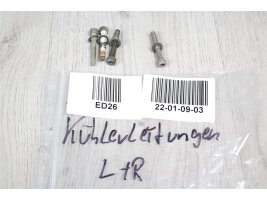 Schrauben Leitungen Schläuche Kühler rechts links Yamaha XJR 1200 4PU 94-98
