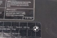 Bordwerkzeug Abdeckung BMW K 1100 RS K589 0522 92-96