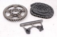 rail de guidage de la glissière de la chaîne...