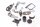 Konvolut Restteile Yamaha XJ 650 4K0 80-82