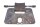 support de plaque dimmatriculation Yamaha XJ 650 4K0 80-82