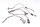 Bremsschlauch Bremsleitung vorn Yamaha XJ 900 F 58L/F 85-90