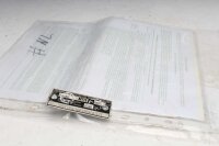 Typenschild Deutsche Papiere ohne Rahmen Triumph Tiger 900 T400 93-98