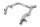 radiator line hoses Yamaha FZR 1000 2LA 86-88