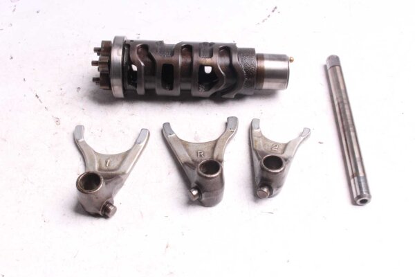 Getriebe Schaltwalze Schaltklaue Yamaha FZ 750 Genesis 2KK 87-90