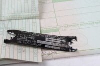 Placa de identificación de papeles alemanes sin marco Kawasaki KZ 250 C KZ250C 80-83