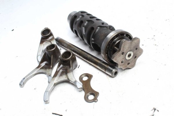 Griffe de changement de vitesse du tambour de changement de vitesse de la boîte de vitesses Yamaha XS 400 Dohc 12E 82-84