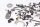 Masser af resterende dele Yamaha FZR 600 3HE 89-93