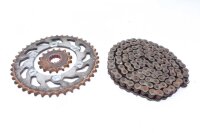 Ketjusarja ketjupyörä Yamaha YZF R1 RN04 00-01