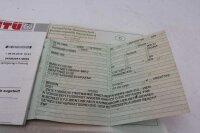 Tyyppikilpi saksalaisille papereille ilman kehystä...