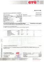 Tyyppikilpi saksalaisille papereille ilman kehystä   BMW K 1100 RS K589 0522 92-96