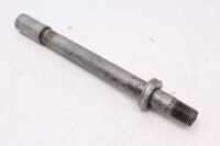 Takapyörän akselin pikalukitusakseli takana...