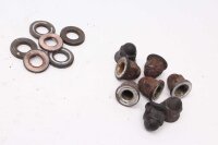 Sylinterikannen mutterit  Yamaha XS 400 Dohc 12E 82-84