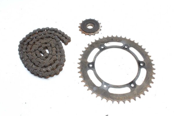 Kædesæt kædehjul pinion  BMW F 650 GS R13 00-03