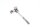 Gearbox shift shaft Yamaha FZR 600 3HE 89-93