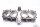 cilindro pistone Honda CBR 1000 F SC21 87-88